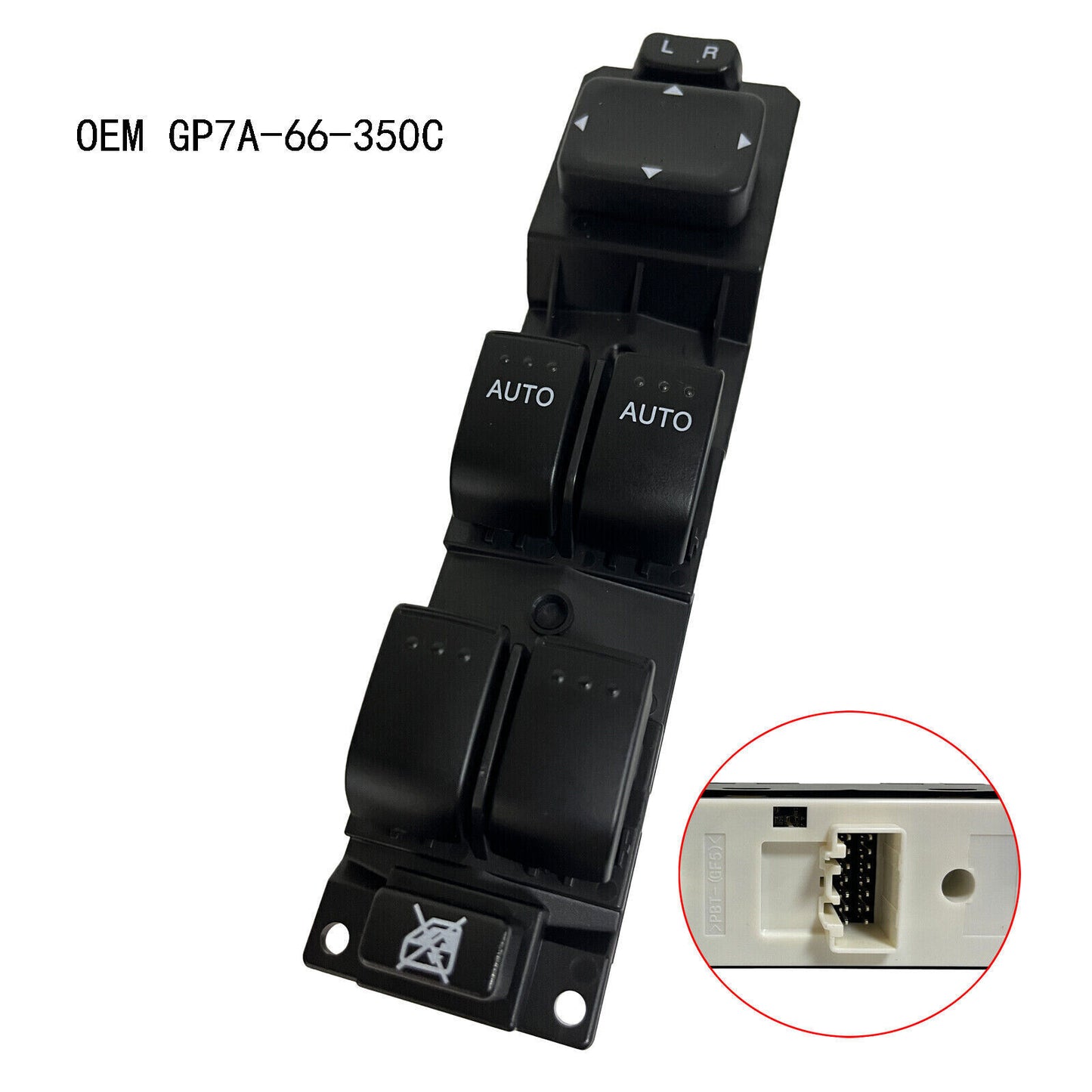 For 2006-2008 for Mazda 6 2.3L 3.0L Front Left Side Power Window Switch GP7A-66-350C