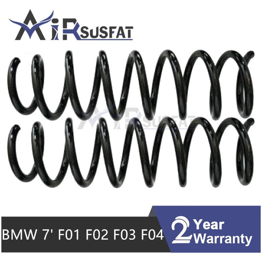 Pair Front Suspension Coil Springs for BMW 7' F01 F02 F03 F04 5' F07 F10 F11