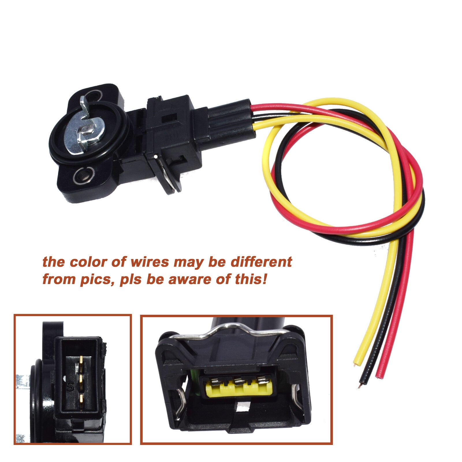 Throttle position sensor and tail harness suitable for Hyundai Sonata and for Kia 35102-38610- n