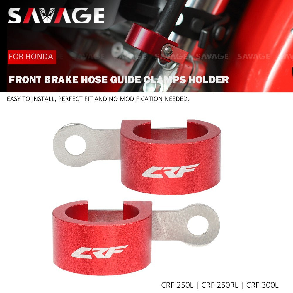 Front Brake Hose Guide Clamps Holder for HONDA CRF 250L CRF250RL CRF 300L 2024 Q