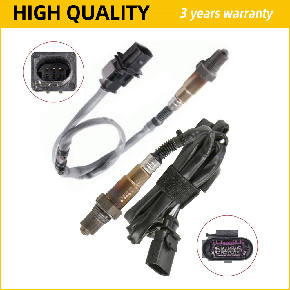 2pcs Oxygen O2 Sensor for VW CC Eos GTI 2.0L L4 CBFA Upstream+Downstream Q