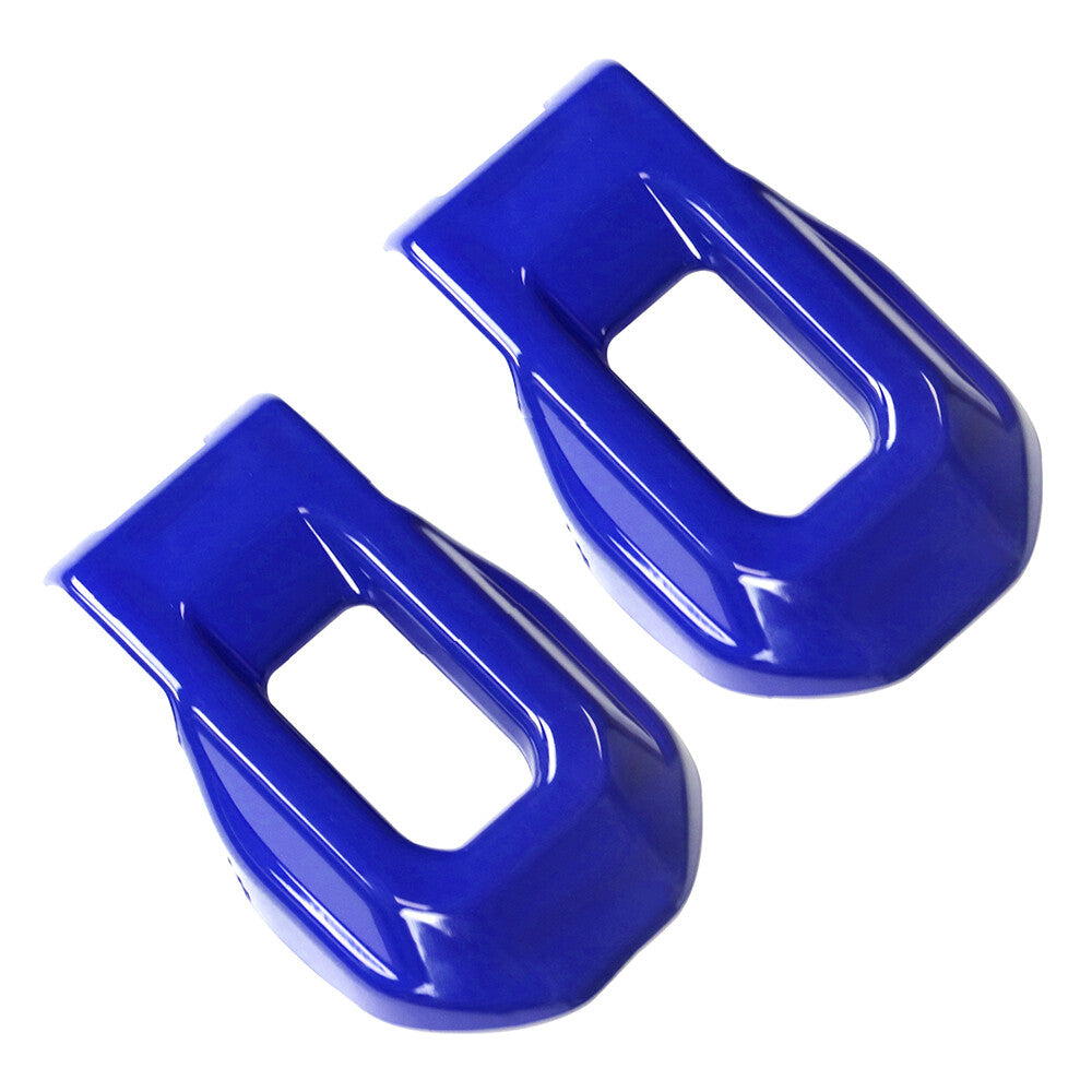 2X For 2018-2021 for Jeep for Wrangler JL JLU JT Hood Lock Latch Buckle Cover Trim Blue