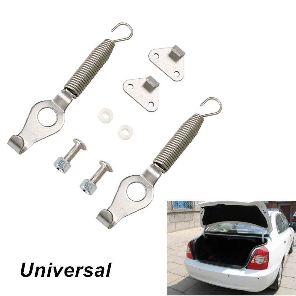 A pair of universal racing spring car SUV trunk cover lock hinge kit, steel length 5.2- n