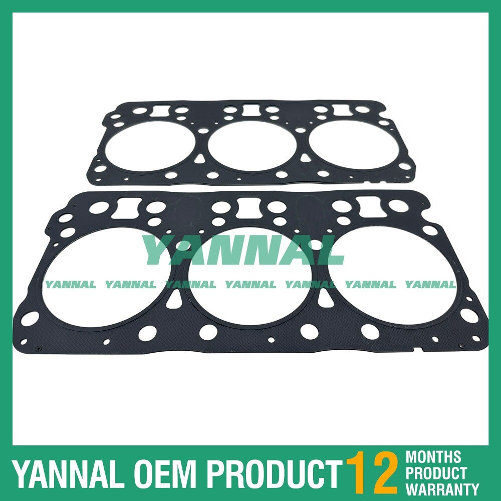 3-piece head gasket metal for Doosan DE12 bulldozer engine