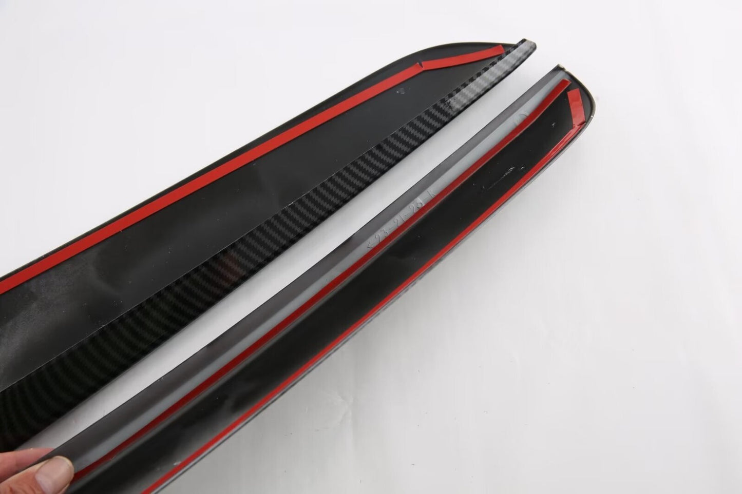 For 2023 for Ford Everest Car Accessories Rear Door Window Trim Molding Strap Cover