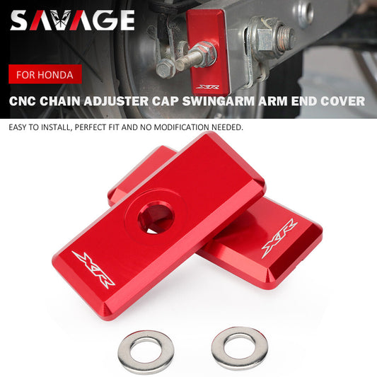 for HONDA XR150L XR125L XR190L CNC Chain Adjuster Caps Swingarm Arm End Cover Q