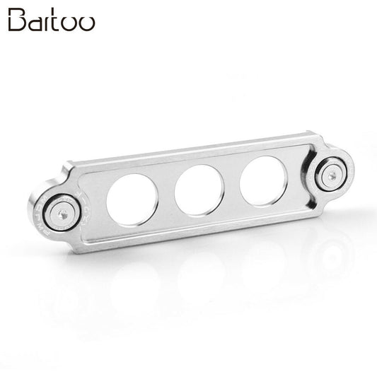 Silver Battery Tie Down Hold Bracket Lock Anodized for Honda for Civic CRX 88-00 Q