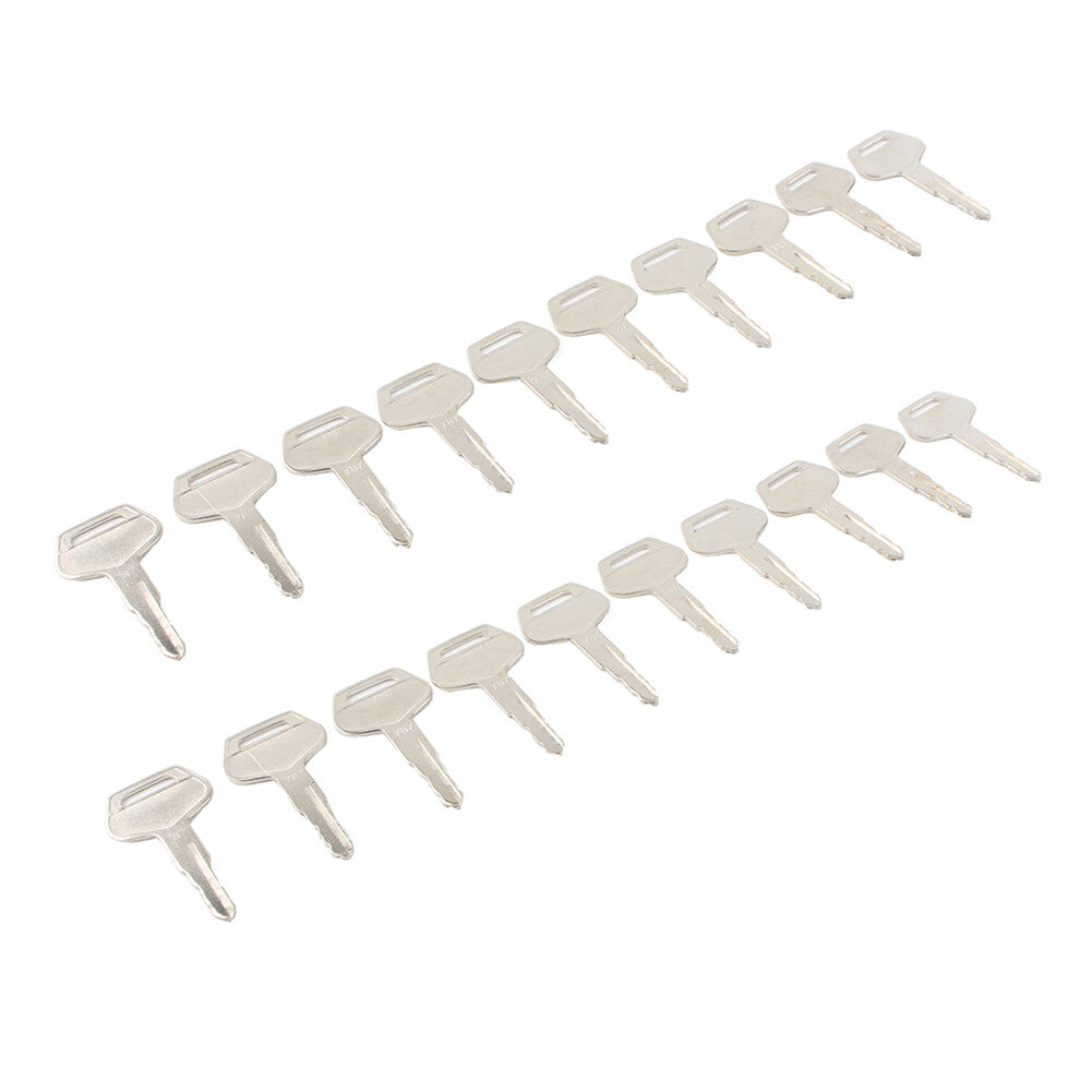 Ignition Keys Metal 20pcs Fit For Komatsu Excavator Dozer Loader 787 TR261434
