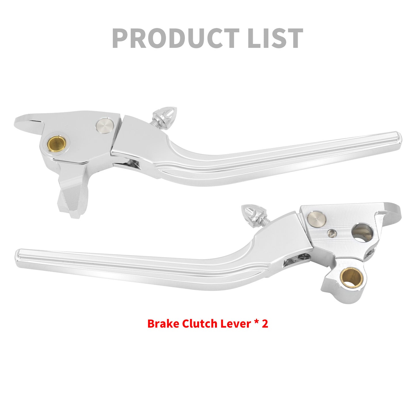 Chrome Brake Clutch Levers for Harley Touring Street Electra Road Glide 09-2013 Q