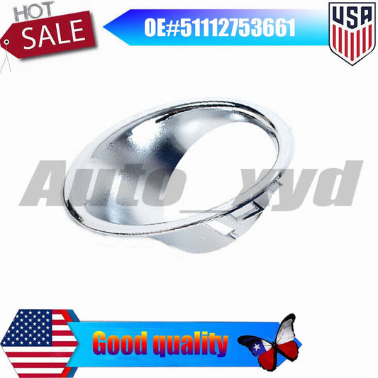 51112753661 1x Left Front Fog Light Lamp Trim Ring Cover for BMW for Mini Cooper