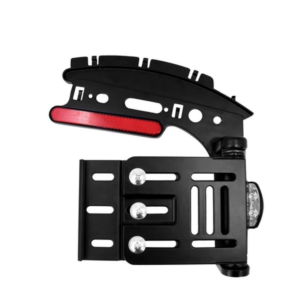 LED bracket with LED light mounted on the license plate side, suitable for Harley Sportster. n