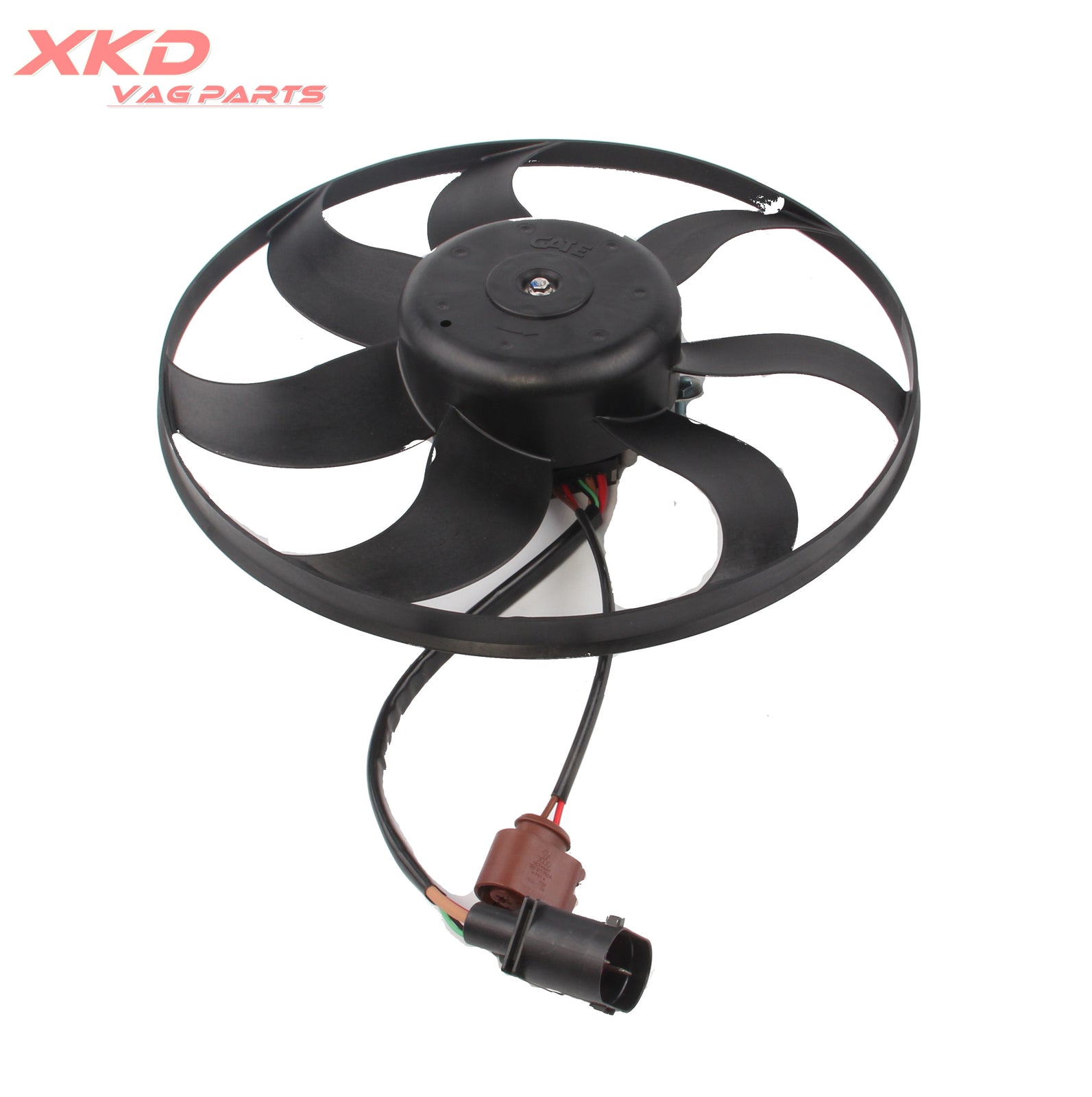 Radiator Cooling Fan Assembly fit for VW for Golf for Jetta for Passat for AUDI A3 3C0959455F Q