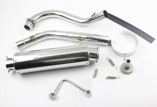 Stainless Steel Exhaust Pipe For 10 for Honda Monkey Z50 Gorilla Bike Skyteam Z 50