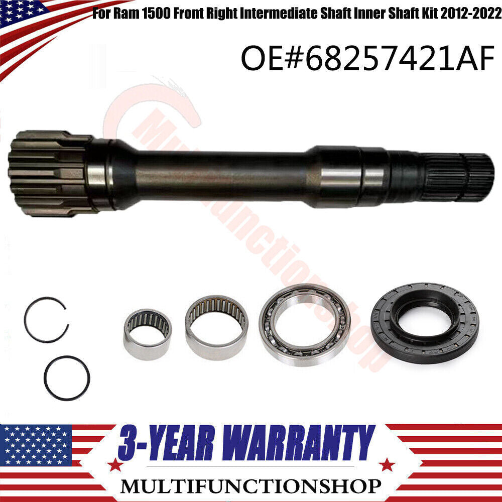 for Ram 1500 front right center bracket inner shaft kit 2012-2022 68257421AF Q