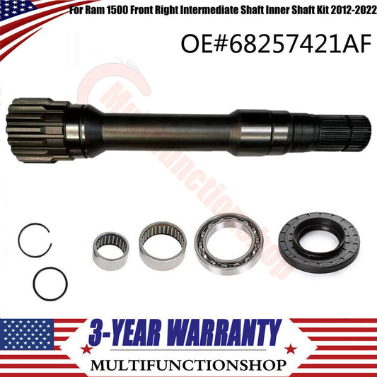 for Ram 1500 front right center bracket inner shaft kit 2012-2022 68257421AF Q