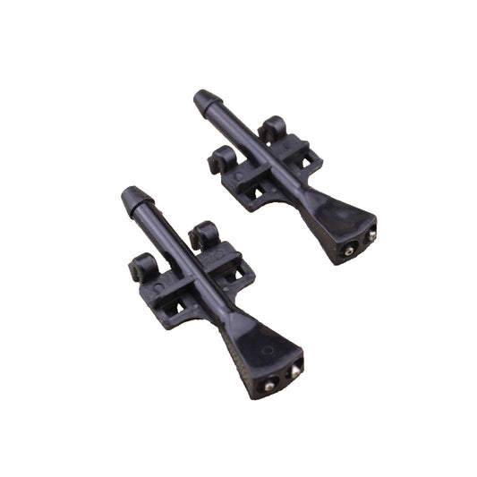 2-pack for 2003-2010 windshield washing machine nozzle spray, black for Vauxhall Merica.