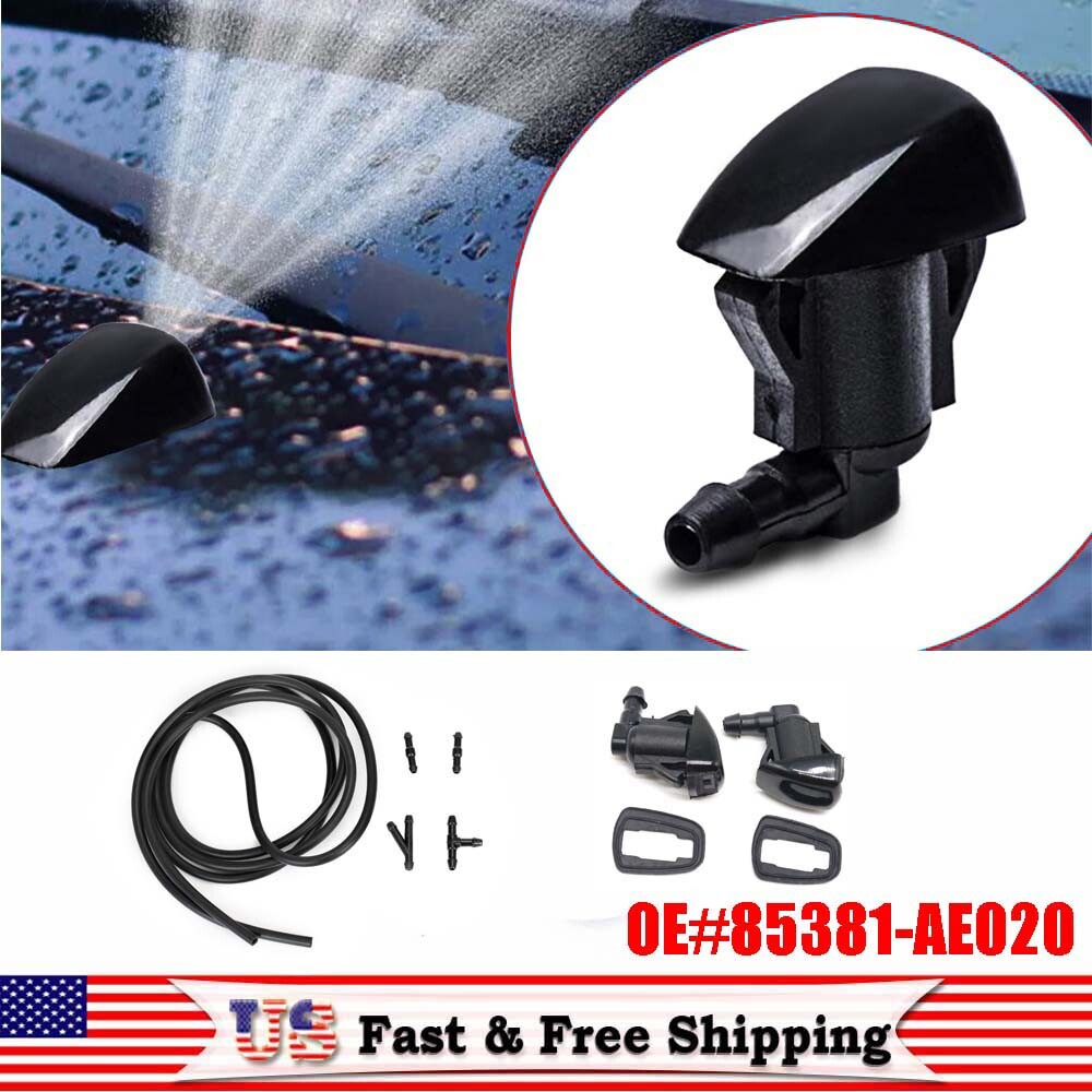 85381-AE020 2X Windshield Wiper Nozzle Washer Machine Suitable for Toyota for Sienna 03-10 Q