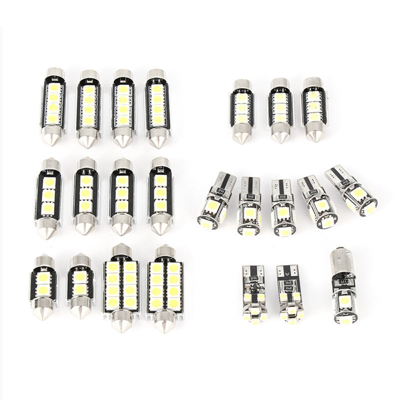 12V Car Interior Dome Map Mirror Trunk License Plate Light Auto LED White Bulbs