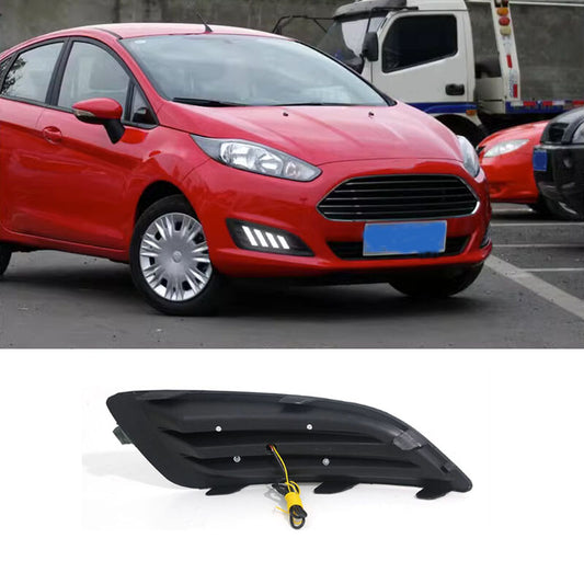 For Fiesta 2015-2019 LED Daytime Running Light DRL Lamp Turn Signal 2PCS n