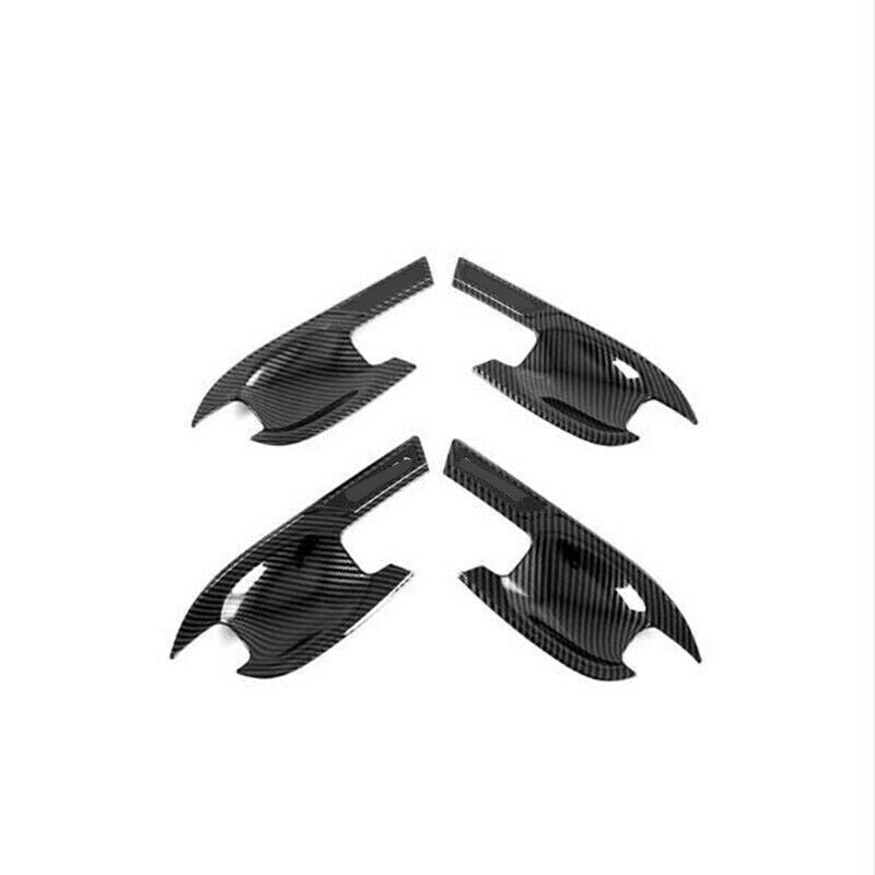 for Corolla 2019-2023 Carbon Fiber Side Mirror Rain Eyebrow frame Trim v
