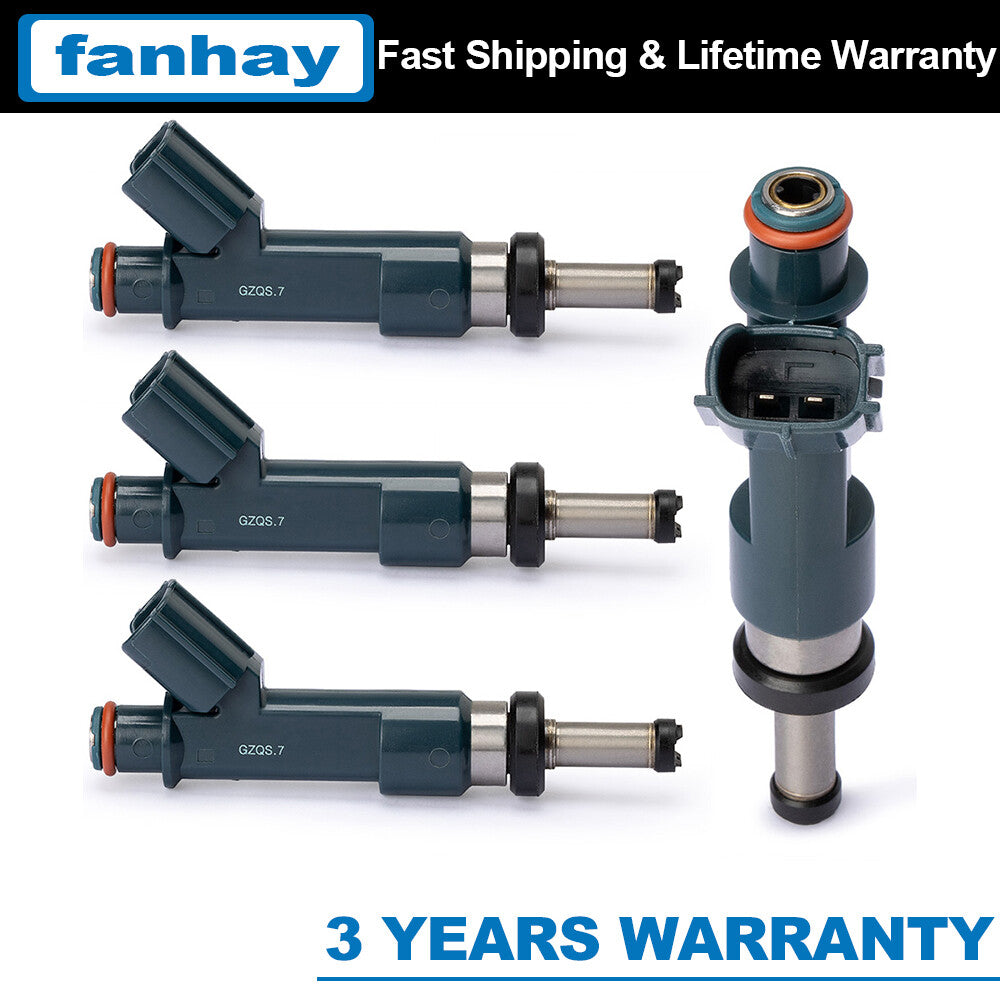 4-pack for Toyota Prius 10-11 and for Lexus CT200h 1.8L Insert Fuel Injector 23250-37020