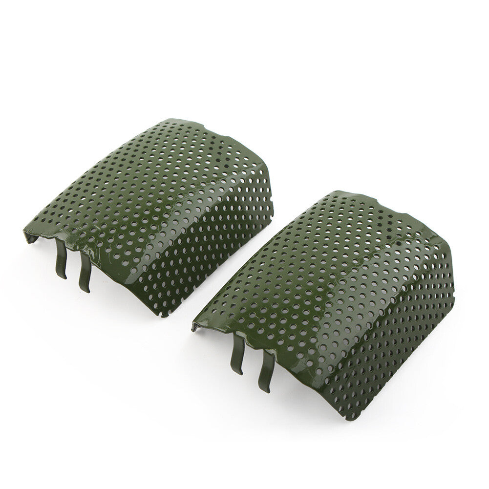 Steel Front Caliper Screen Inserts for Harley V-Rod  Touring 2006-2019 Green