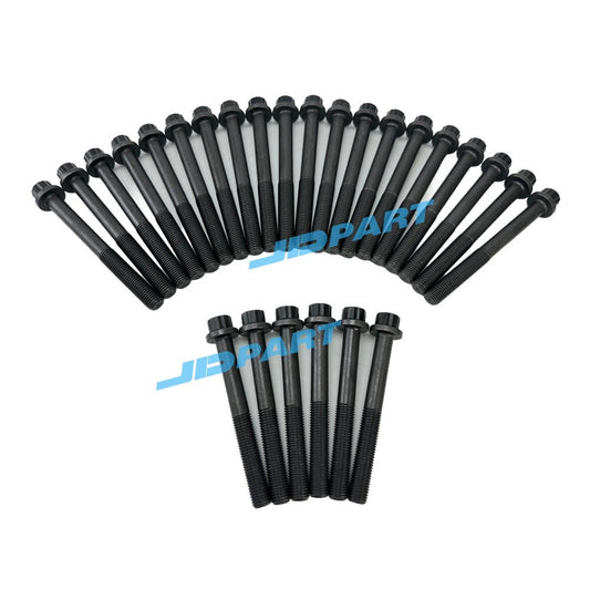 Suitable for Isuzu 26-piece 6BG1 cylinder head bolts for excavator engines -