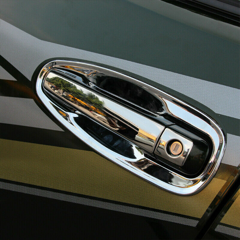 Chrome ABS Rear Window Side Moulding Cover Trim Decor For Escape 2013-2019 v