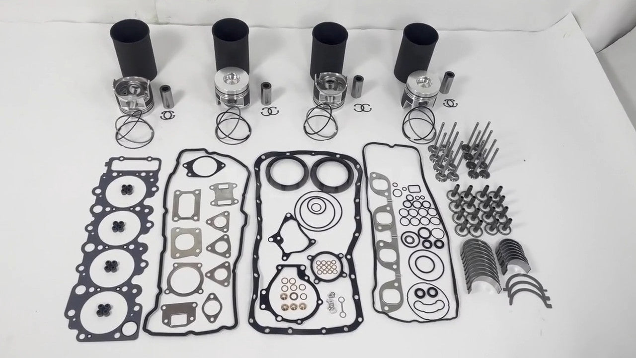 4HL1 Engine Overhaul and Reconstruction Kit with Shim Bearing Valve for Isuzu Engines