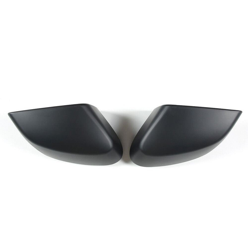 Matte Black ABS Side Rearview Mirror Cap Cover for Chevrolet for Corvette C8 2020-23