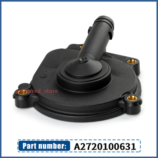 Crank ventilation valve engine oil separator cover rear cam plug for v