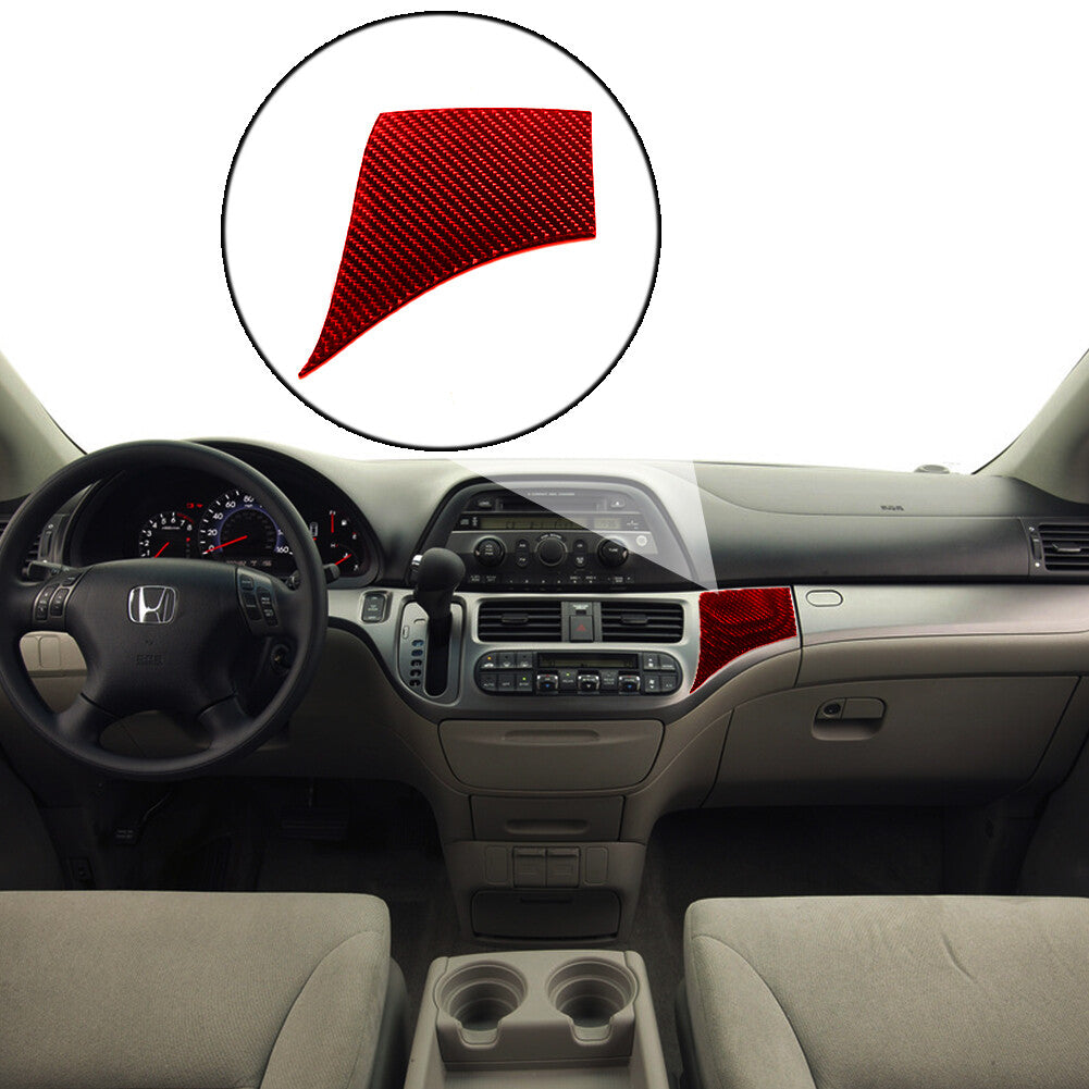 Carbon Fiber Below Climate Control Cover Trim for Acura TSX Type B 2009-2014 v