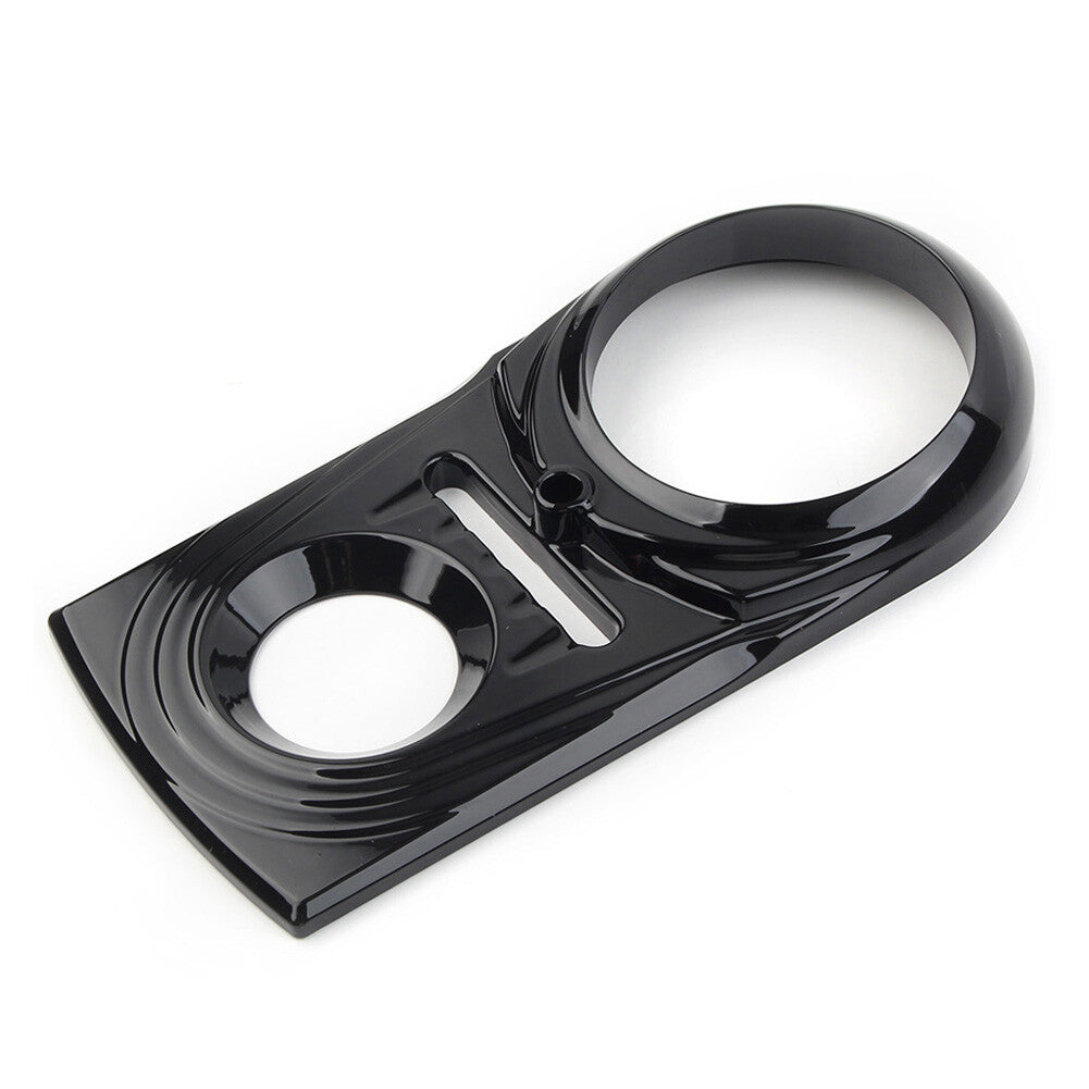 Dash Panel Insert Cover Cap Fit for Harley Softail FLSTC Street Glide Black
