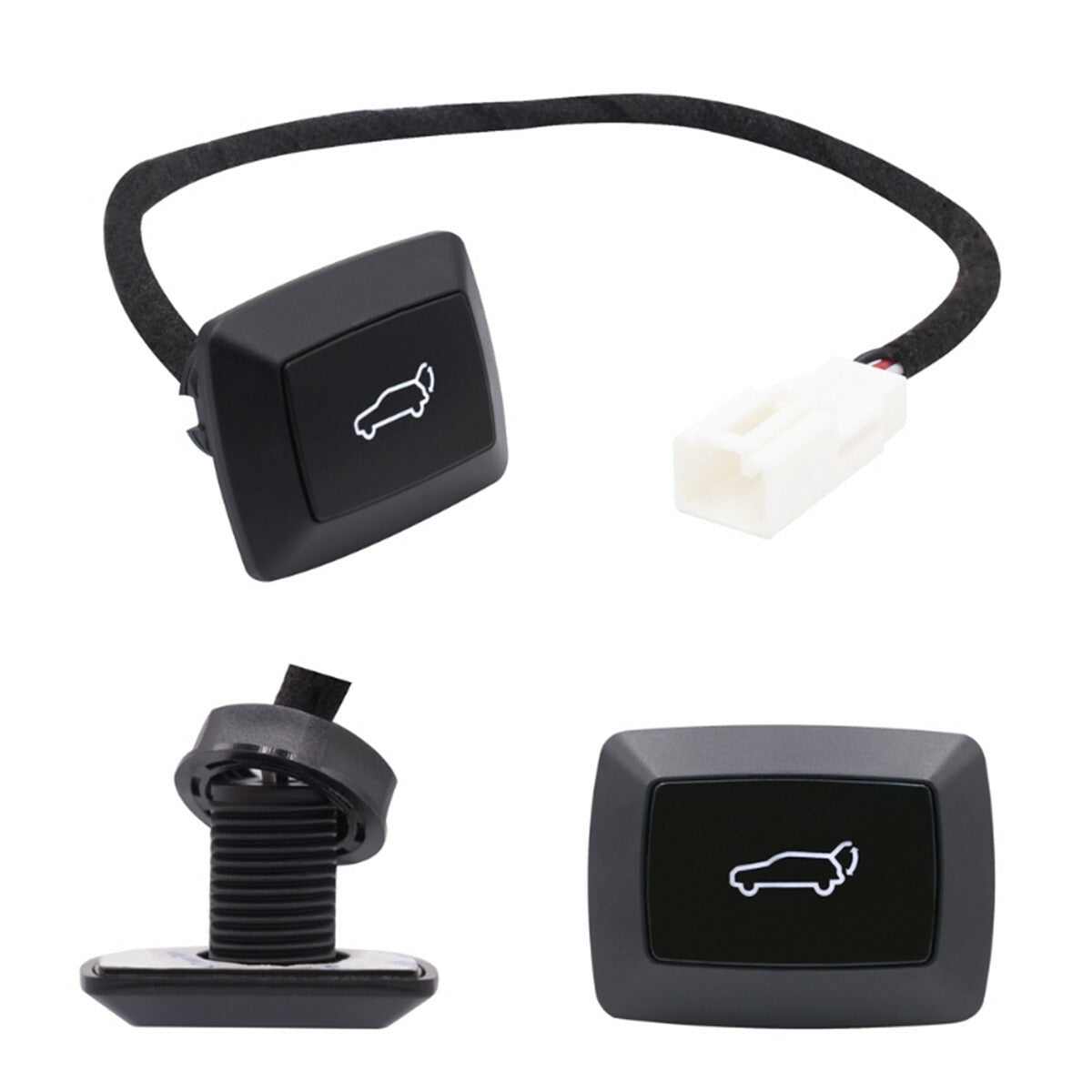One-Click Car Rear Trunk Door Tailgate Open Close Switch Button W/LED Indicator