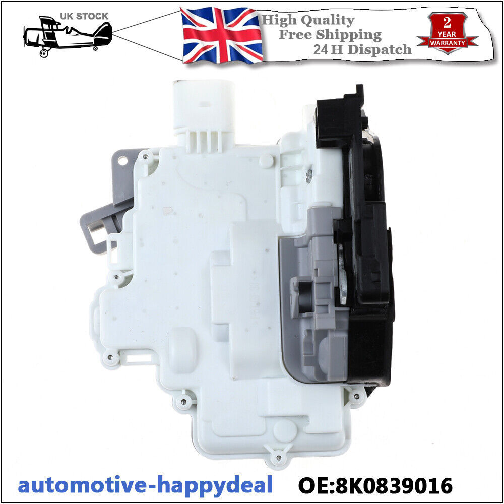 Rear Right Door Lock Actuator Mechanism for Audi A4(B8) A5 Q3 Q5 Q7 Driver Side