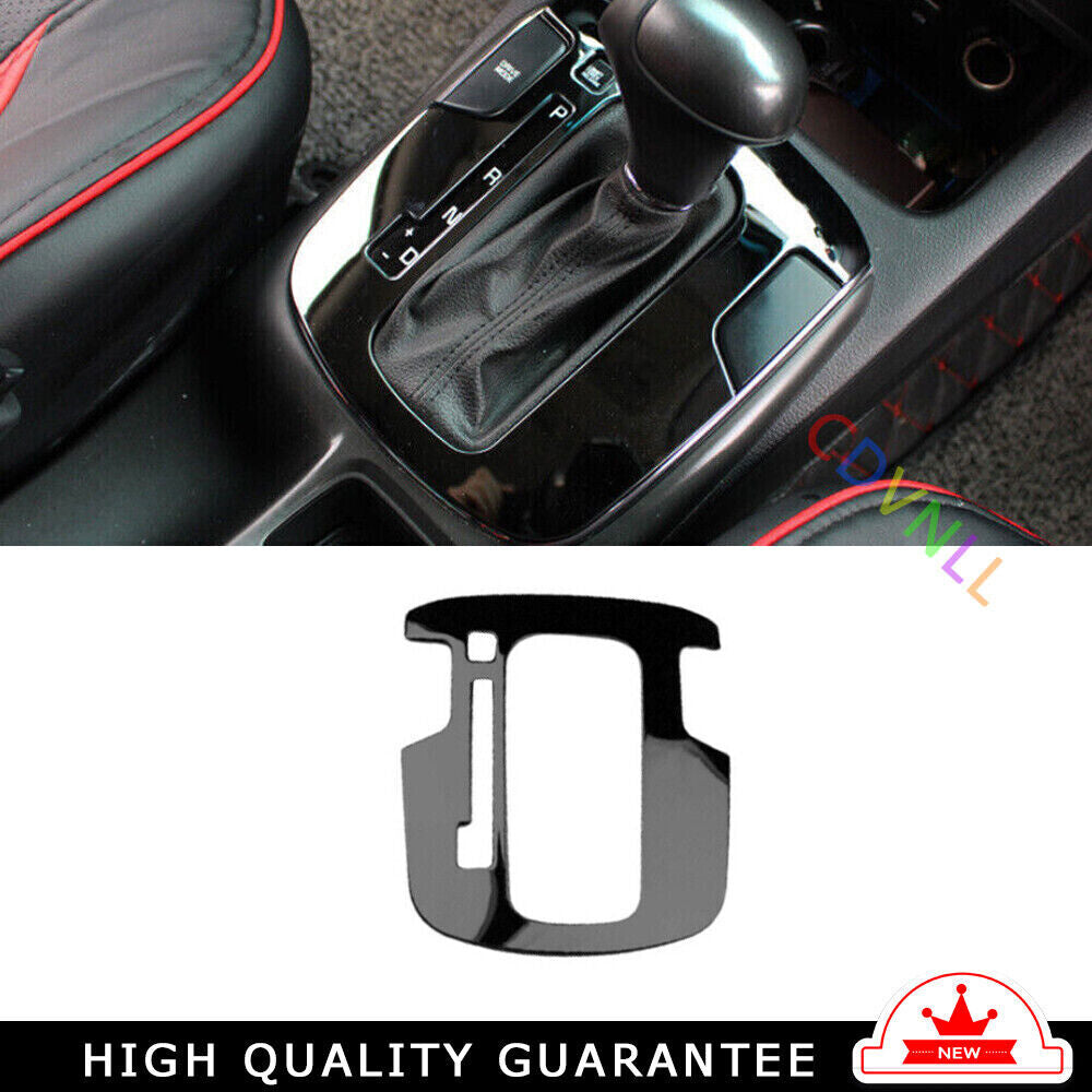 Car Middle Console Gear Shift Panel Trim for Kia K3 Forte 2017-2018 Black Steel