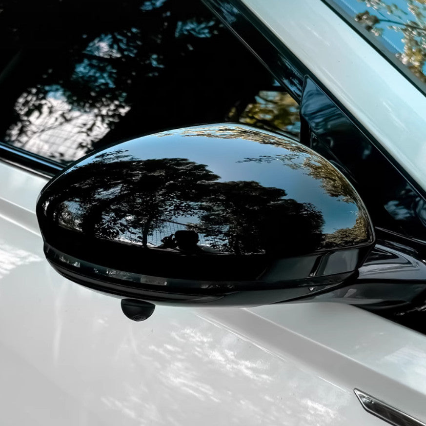 For Altima 2019-2024 Bright Black Side Mirrors Rearview Trim Cover 2PCS v