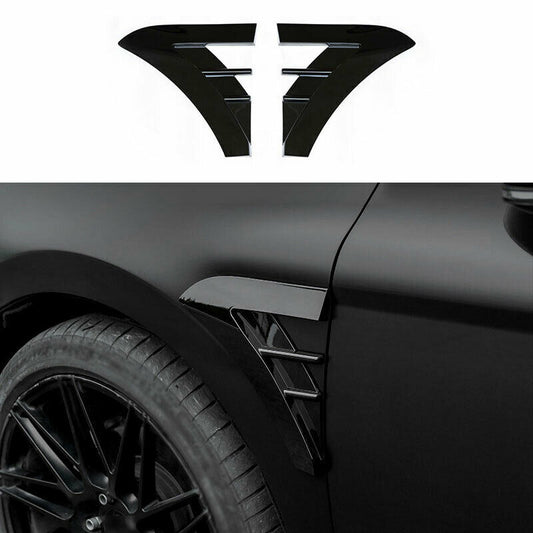 for Toyota for Camry 2018-2022 Glossy Black Exterior Front Side Fender Cover Trim 2x