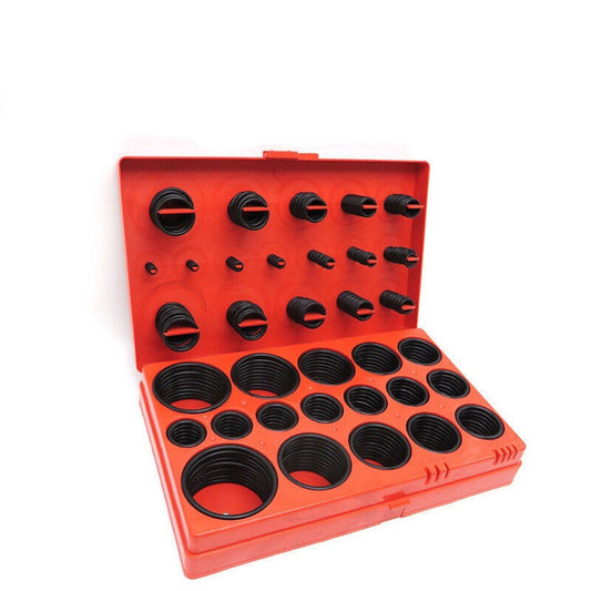 429Pcs Metric Silicone O-Ring Assortment Kit Plumbing Orings Rubber Gasket Set Q