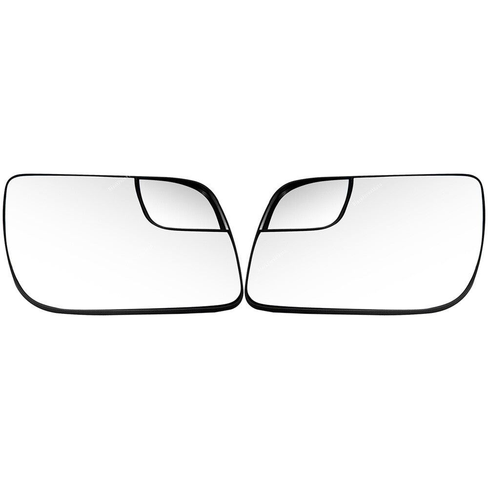 Mirror Glass 5.25 Inch Heated Convex Spotter LHRH for Ford Explorer 2011-2019