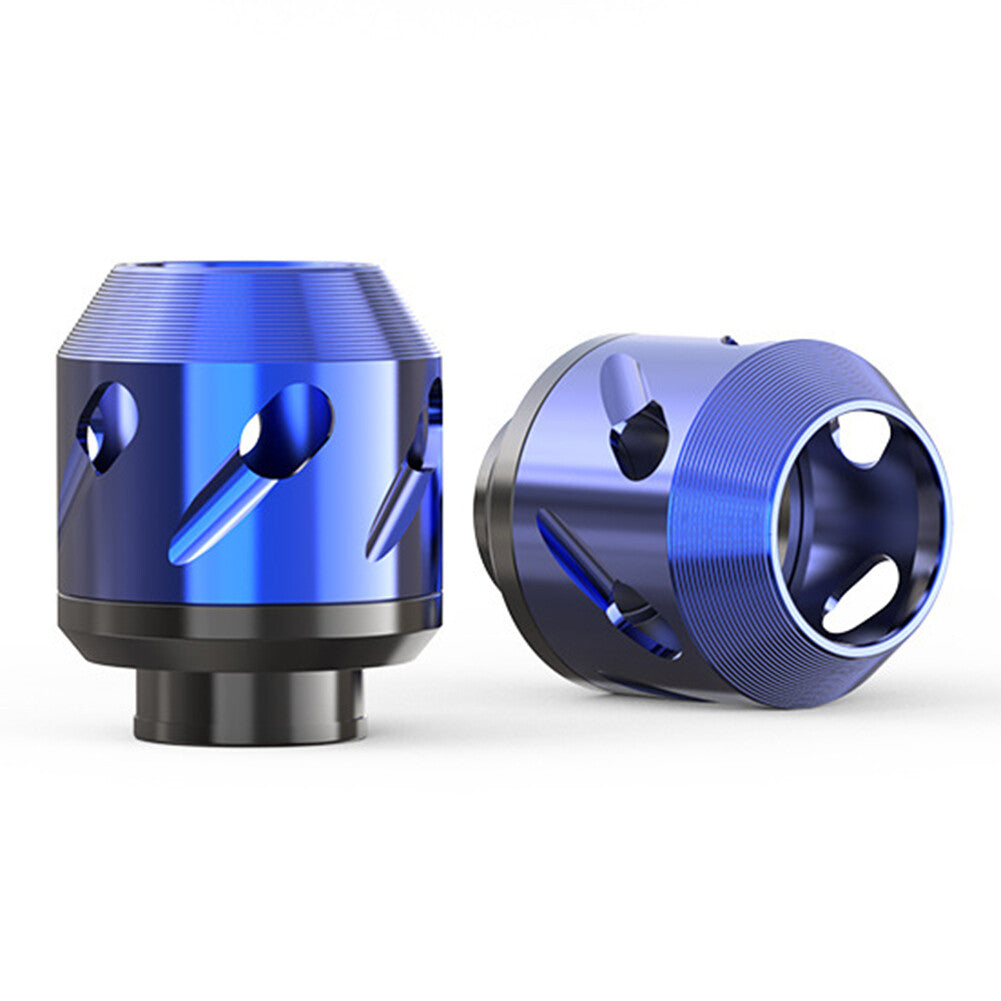 2¡Á CNC Frame Anti-falling Protector Ground Crash Slider Motor Dirt Pit Bike Blue