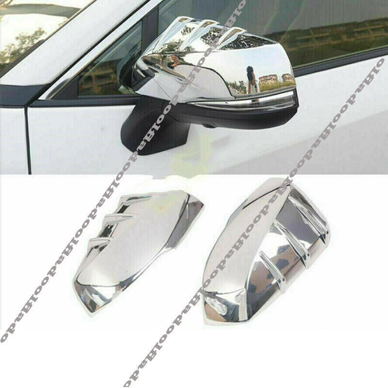 for Toyota Highlander 20-2022 Chrome Side Door Rear Mirror Cover Moulding Trim