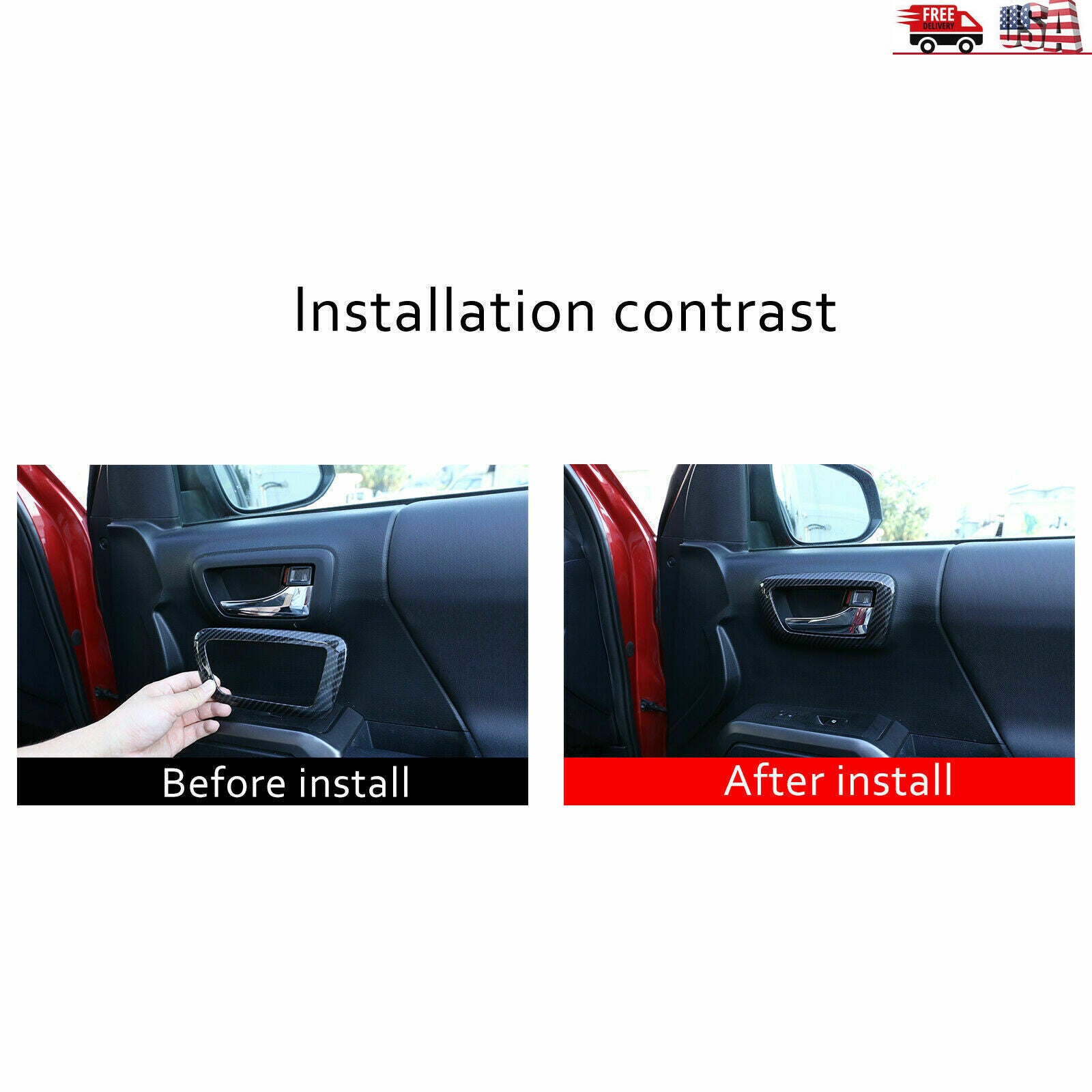 Front window sunshade with UV block protection for Corvette C7 2014-2017- v