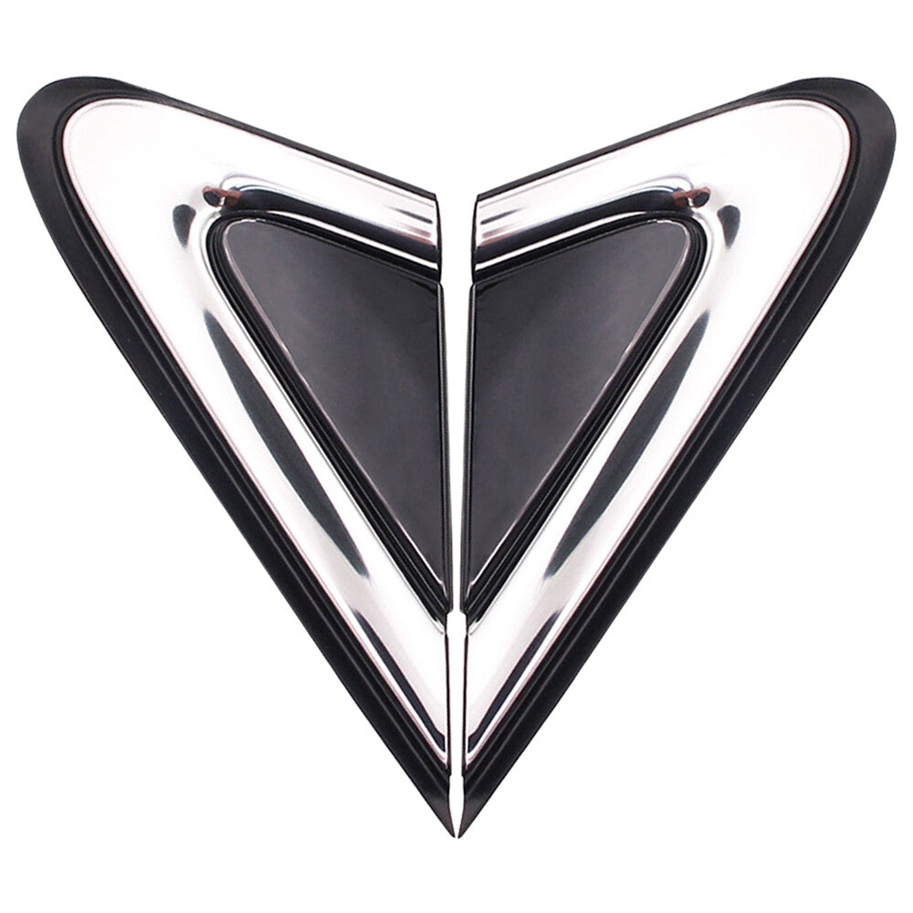 2Pcs Fender Corner Chrome Molding Left+Right Replacement for Sorento 2016-2020