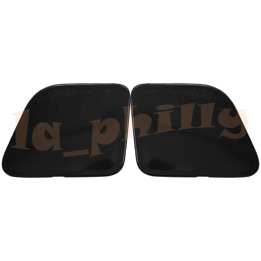 2pcs for Toyota Prius V 2014-2017 Front LeftRight Towing Eye Bracket Hook Cover Q