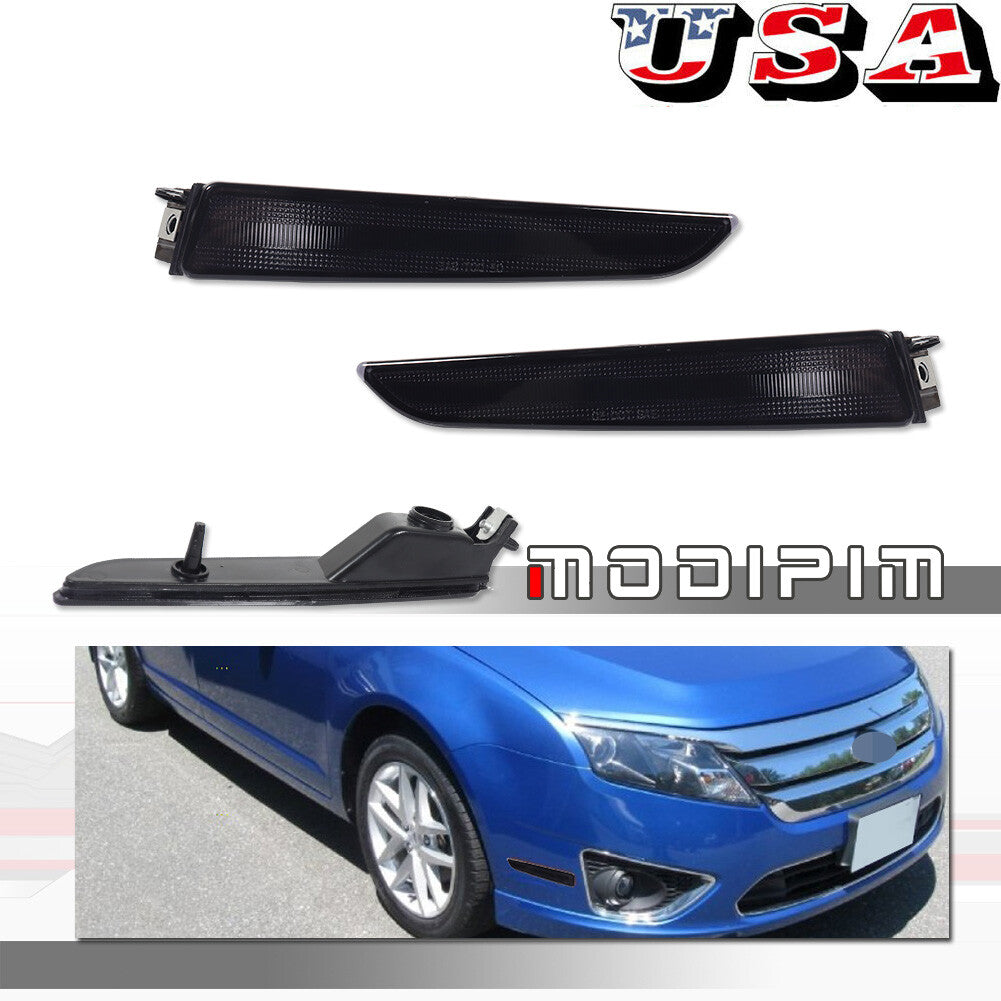 Front mudguard side markings/signal light smoked casing suitable for 2010-2012 Fusion- v