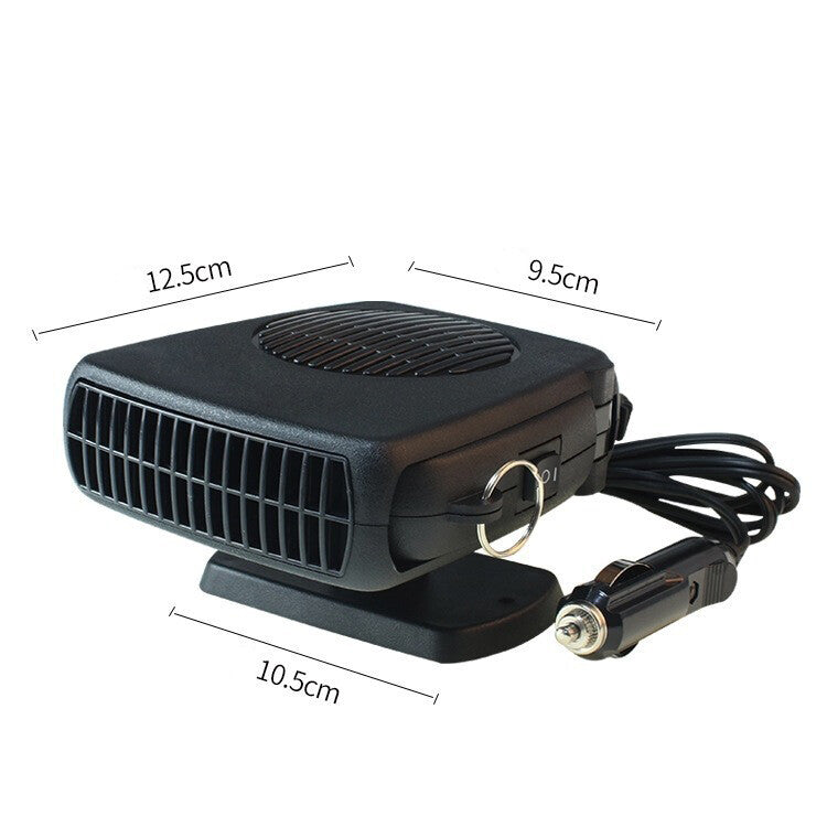 12V Car Heater Portable Electric 120W Heating Fan Defogger Defroster Demister