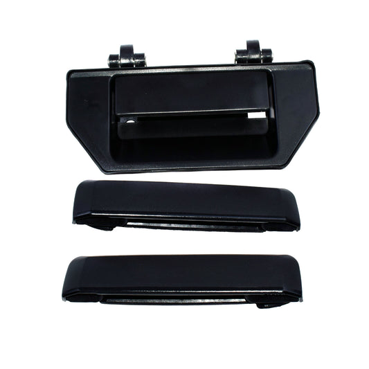 New 3-piece exterior and tailgate handle set for Frontier D21 pickup NI1311102- n