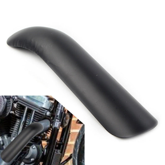 Motorcycle Black Exhaust Muffler Pipe Heat Shield Cover Heel Guard for Harley