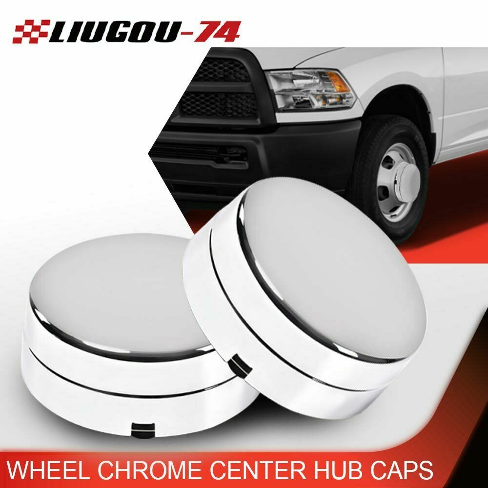 The rear wheel chrome center hub cover is suitable for 03-17 for Dodge for RAM 3500 1-TON dual U- v